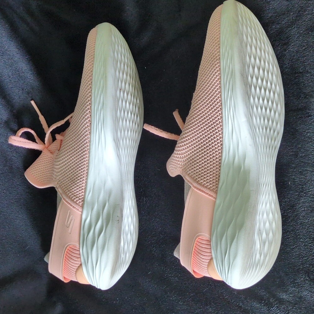 Skechers YOU Spirit Memory foam Slip on/lace up sz 9.5​​ - Picture 4 of 7
